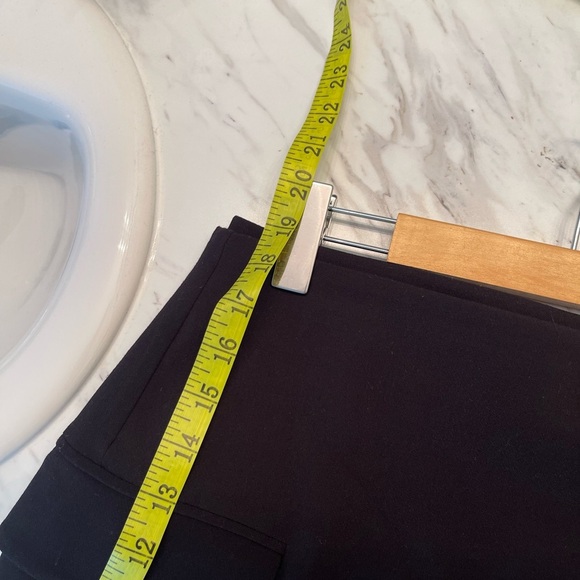 EVER NEW  BLACK CARGO SKIRT SIZE 12 classic feminine holiday christmas formal - Picture 12 of 12